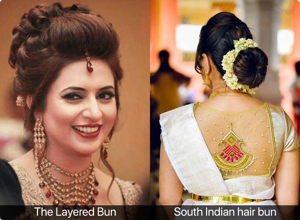 21 Front South Indian Bridal Hairstyle For A Unique Look