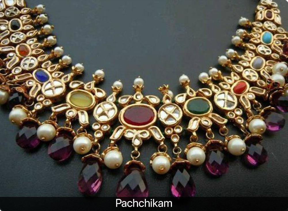 antique jewellery designs Pachchikam