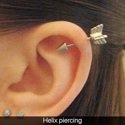 pretty ear piercings ideas
