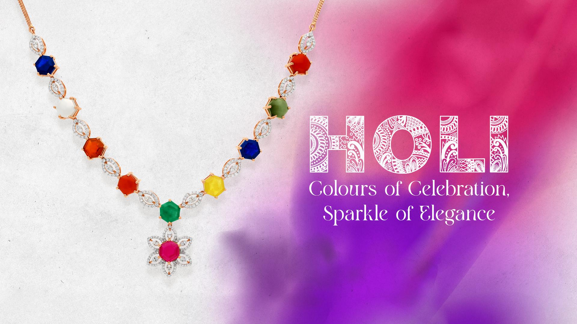 Holi: Colours of Celebration, Sparkle of Elegance