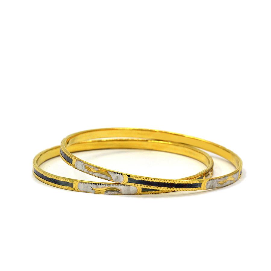 20 Latest Collection of Gold Bangle Designs in 20 Grams | Gold bangles  design, Gold bangle set, Gold bangles for women