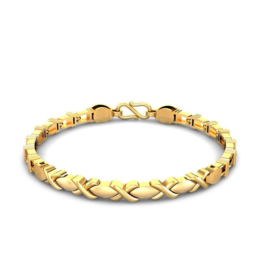 Buy Candere By Kalyan Jewellers Contemporary Collection 22k Yellow Gold  Parinitee Bangle at Amazon.in
