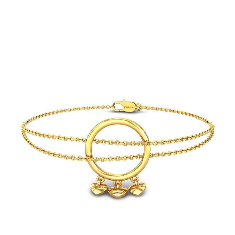 Trillium Gold Bracelet For Kids Online Jewellery Shopping India | Yellow  Gold 14K | Candere by Kalyan Jewellers