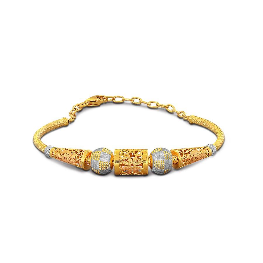 Buy Online Simple Gold Bracelet Ladies Light Weight Design For Daily Wear  Collection BRAC270