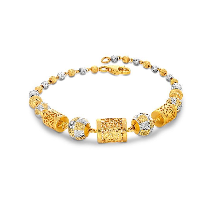 Linked Hoops Diamond Bracelet for women under 60K - Candere by Kalyan  Jewellers