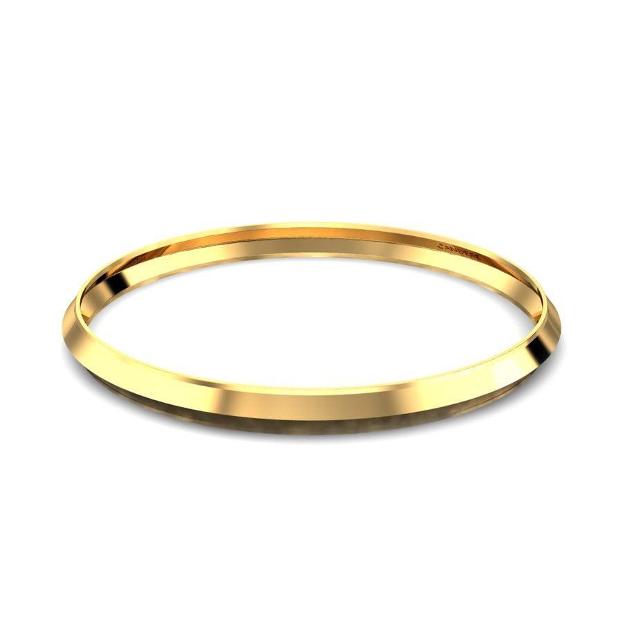 Buy Heartbeat Line Men's Gold Bracelet Online At Best Price - Branta –  Brantashop