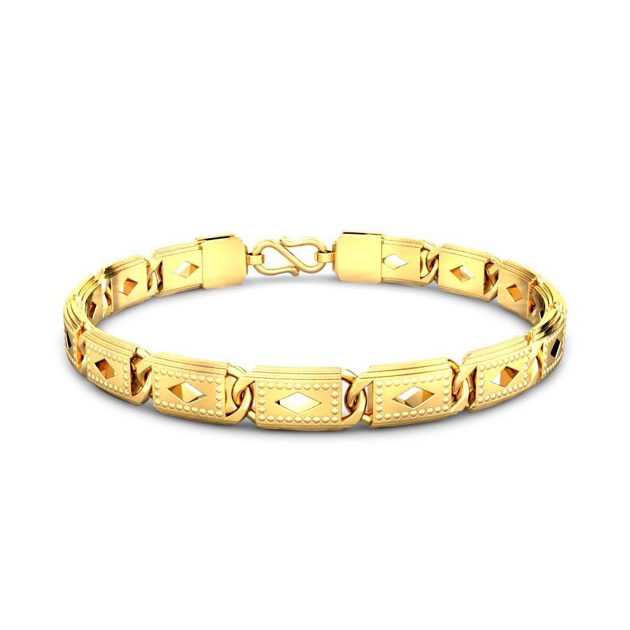 Buy quality Gold Gorgeous Gents Bracelet in Ahmedabad