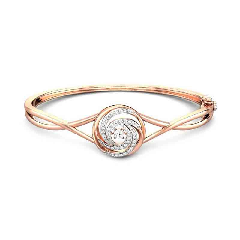 2.52 Carat Lab Grown Diamond Stylish 18k Rose Gold Bracelets For Woman -  Ajretail Your One-Stop Destination for Lab Grown Diamonds, Gemstones, and  Jewelry Wholesale and Export