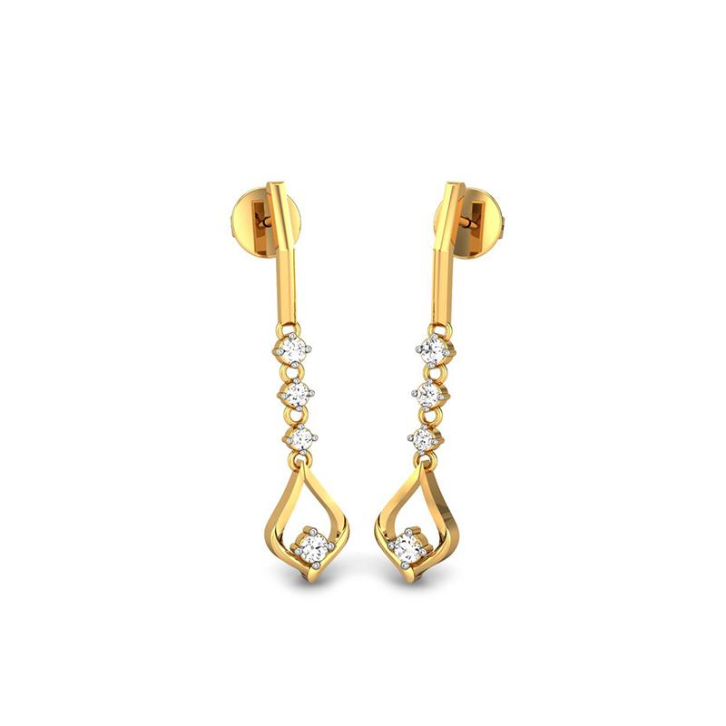 Baby Piercing Light Weight Gold Earrings Pogulu Hoop Designs  Pavan  Jewellery  YouTube