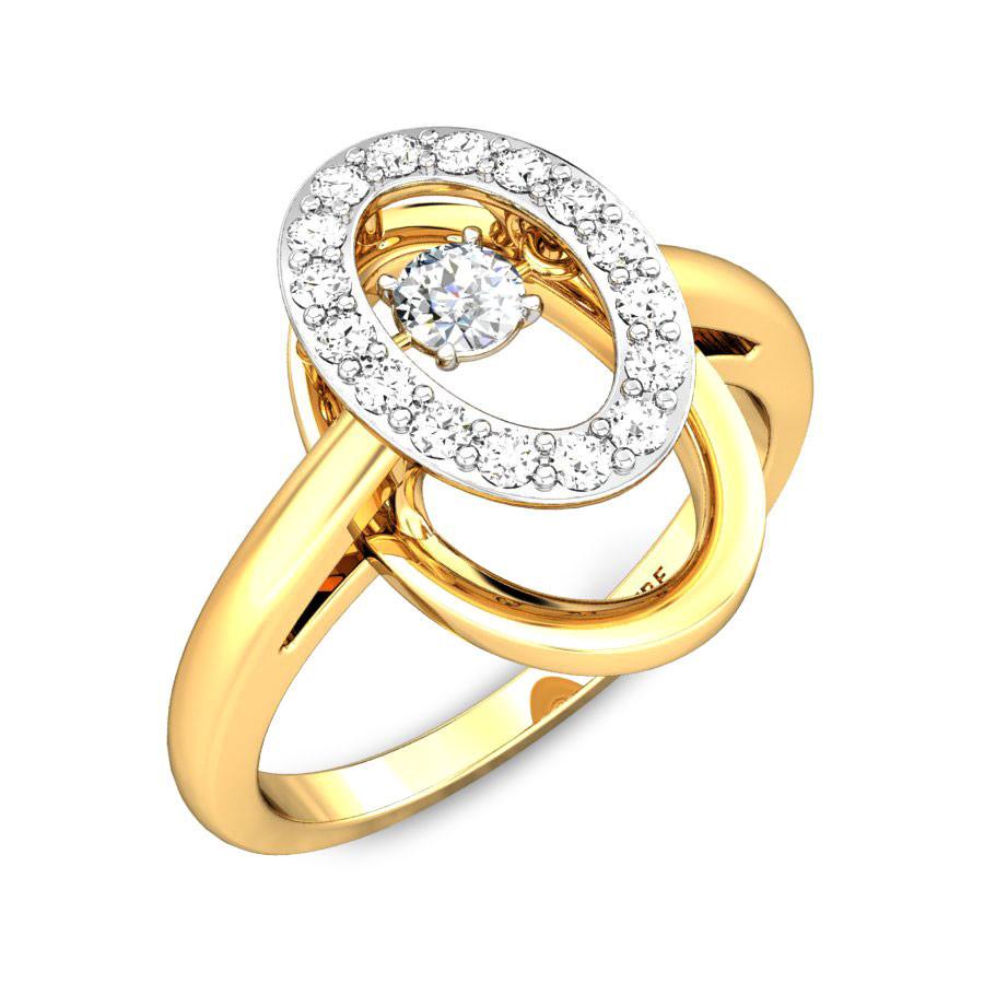 Candere by Kalyan Jewellers Lightweight Band 18kt Yellow Gold ring Price in  India - Buy Candere by Kalyan Jewellers Lightweight Band 18kt Yellow Gold  ring online at Flipkart.com