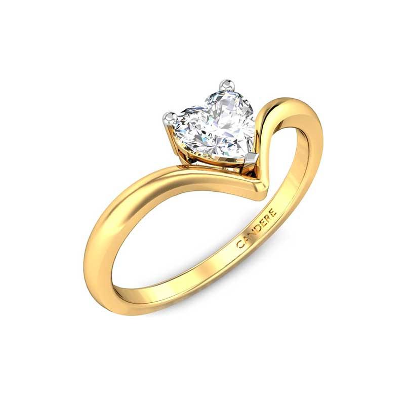 Sazuna Jewellers Arrow Heart Diamond Midi Diamond Ring For Women - 1 Pcs in  Nepal - Buy Ring at Best Price at Thulo.Com