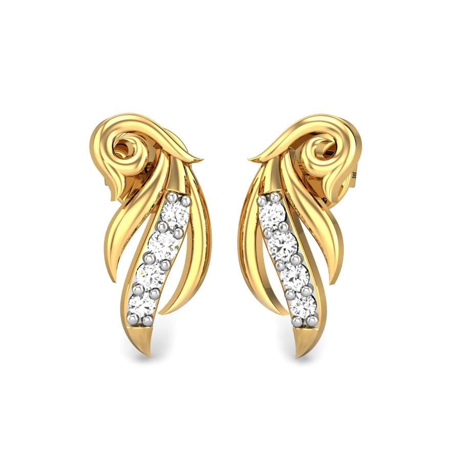 Gold Ear Ring Design For Female 2024 | mokomagazine.org