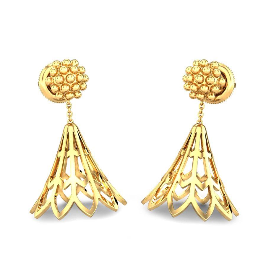 Buy Jhumka Earrings Online| Kalyan Jewellers