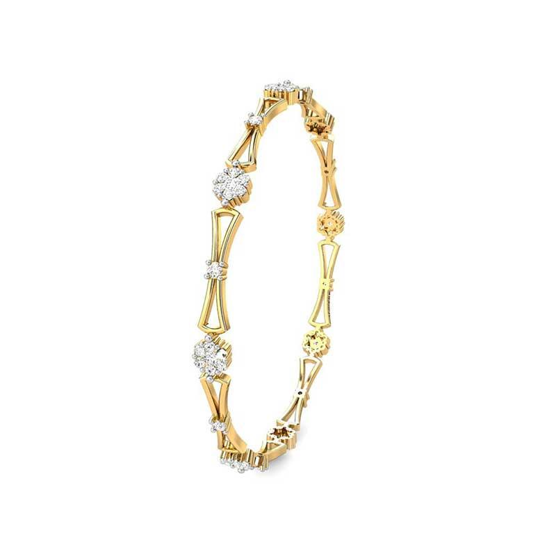 10 Beautiful Designs of 4 Gram Gold Bangles For Stunning Look  Plain gold  bangles Gold bangle set Gold bangles design
