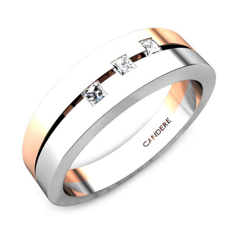 Buy Malabar Gold and Diamonds 950 Platinum & 0.06 ct Diamond Ring Online At  Best Price @ Tata CLiQ