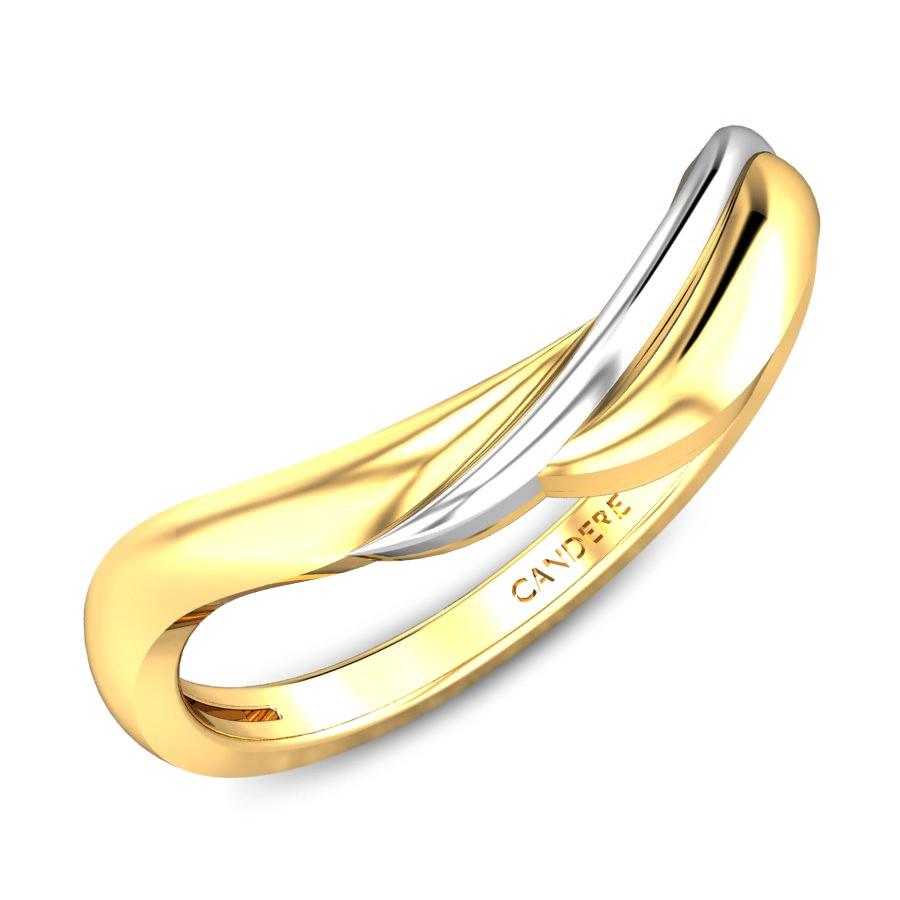 Curve Miracle Plate Diamond Ring | Delicate Diamond Ring | CaratLane
