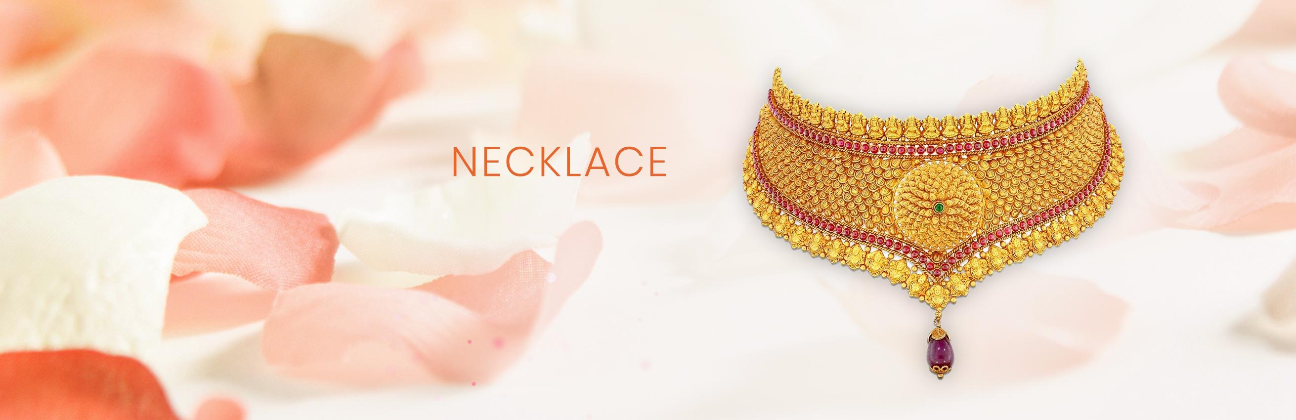 Latest Gold Necklace Designs In 15 Grams Online Kalyan