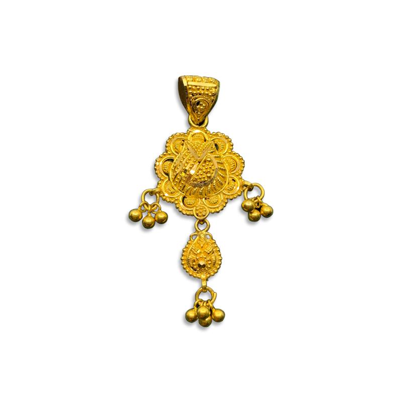 Small Gold Pendant Set Designs With Price