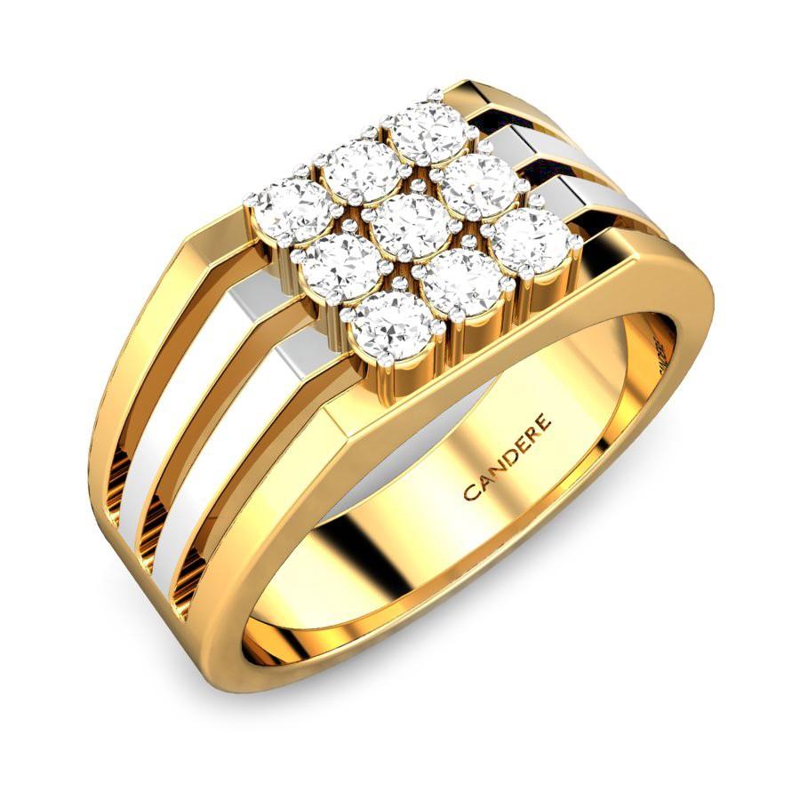 Diamond Rings For Men In Gold