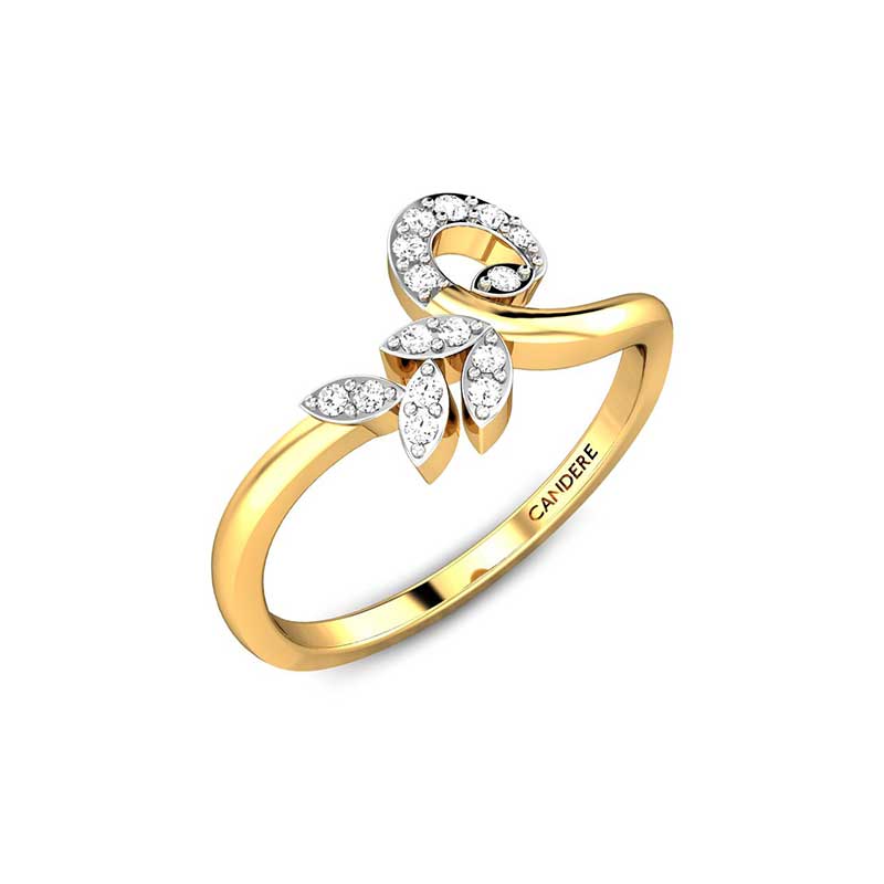 Candere by Kalyan Jewellers BIS Hallmark & Certified Diamonds Women 18kt  Diamond Yellow Gold ring Price in India - Buy Candere by Kalyan Jewellers  BIS Hallmark & Certified Diamonds Women 18kt Diamond