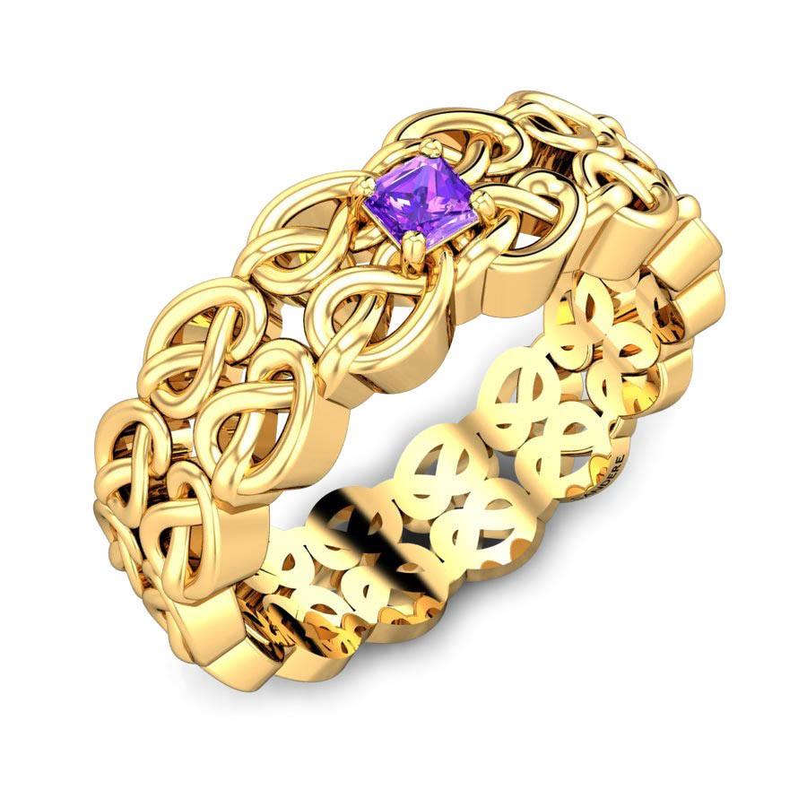 Purple Gemstone Rings