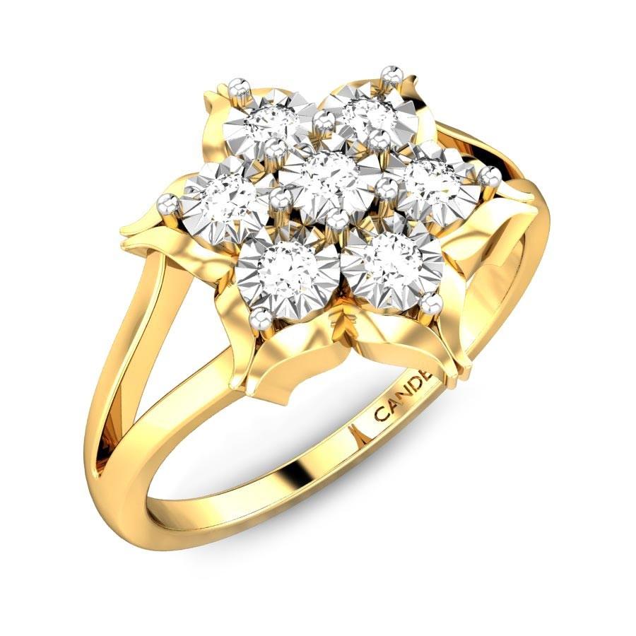 Buy Candere by Kalyan Jewellers 22kt Yellow Gold Ring For Women online