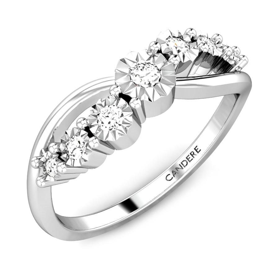 Luxury Miracle Plate Diamond Ring