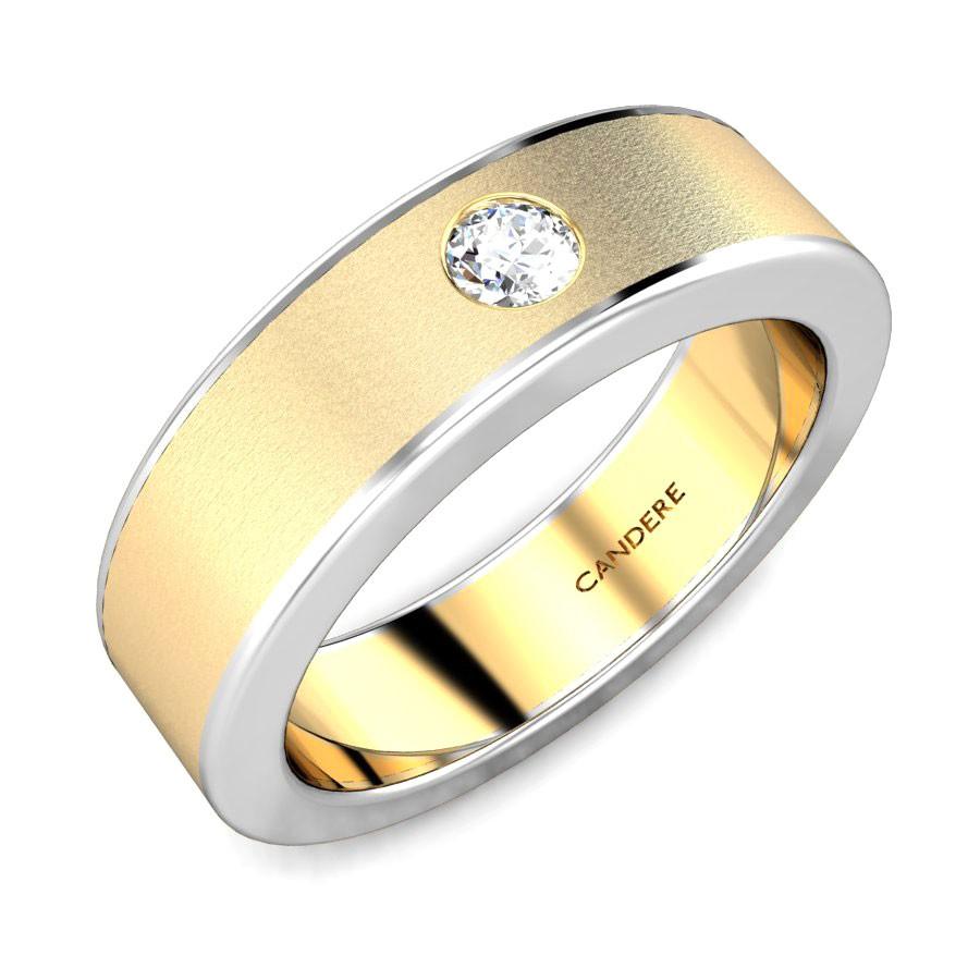 Name Etched Ring In Gold |