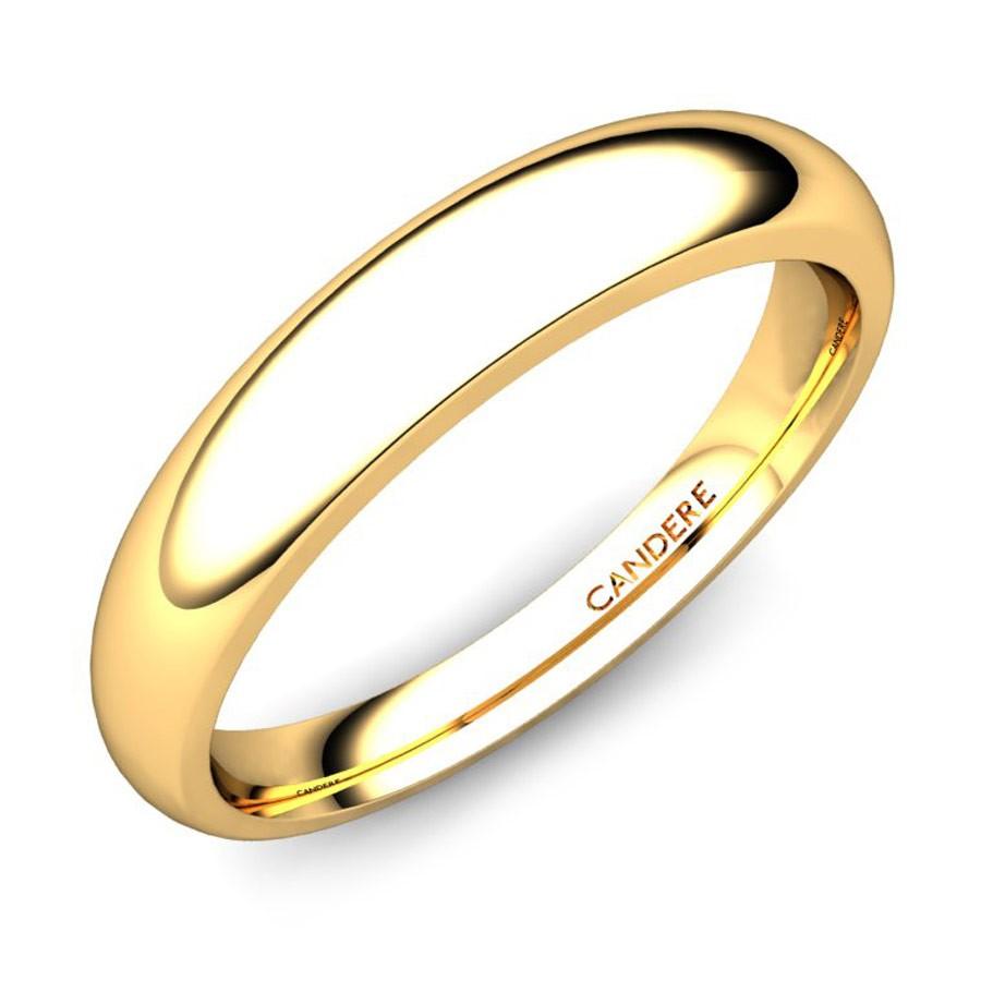 Latest Gold Rings For Ladies Without Stone LR00101 | Pure Gold Jeweller