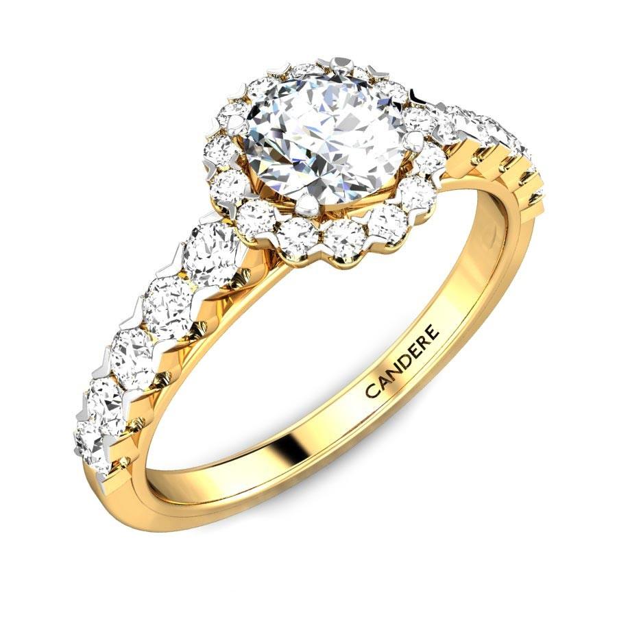 Discover Wavy Spiral Diamond Ring for Under 20K - Candere by Kalyan  Jewellers