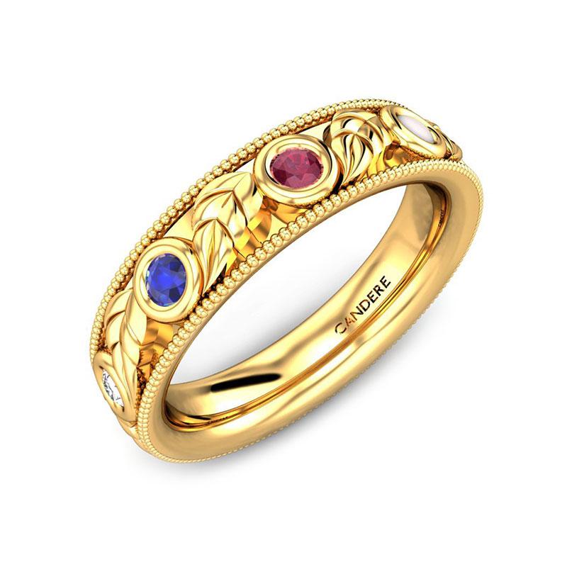 Navagraha Gemstone Ring (नवग्रह अंगूठी) | Buy Navratna Ring