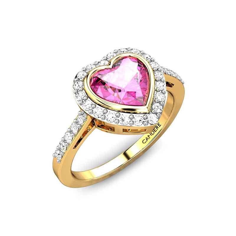Dainty Mignon Diamond Ring for Women Under 20K - Candere by Kalyan Jewellers