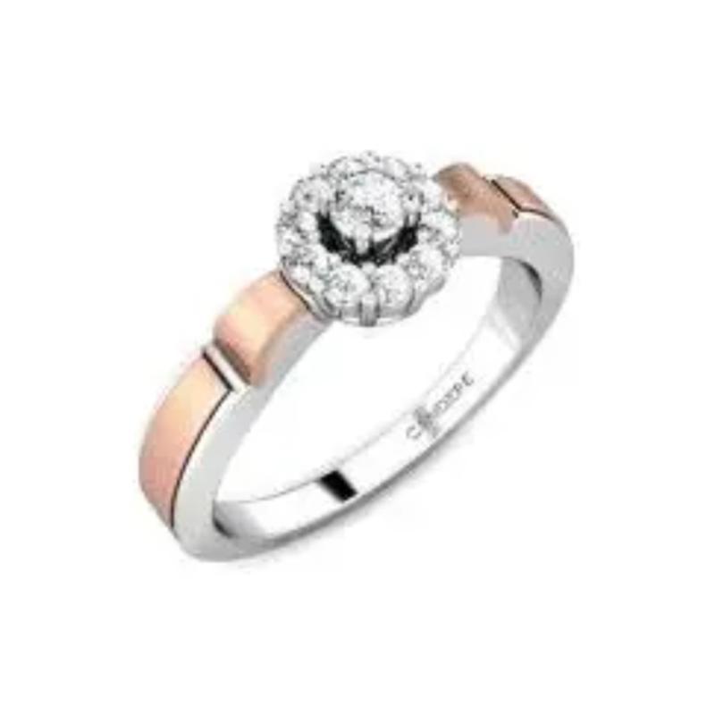 Buy Silver diamond ring online | Kalyan Jewellers