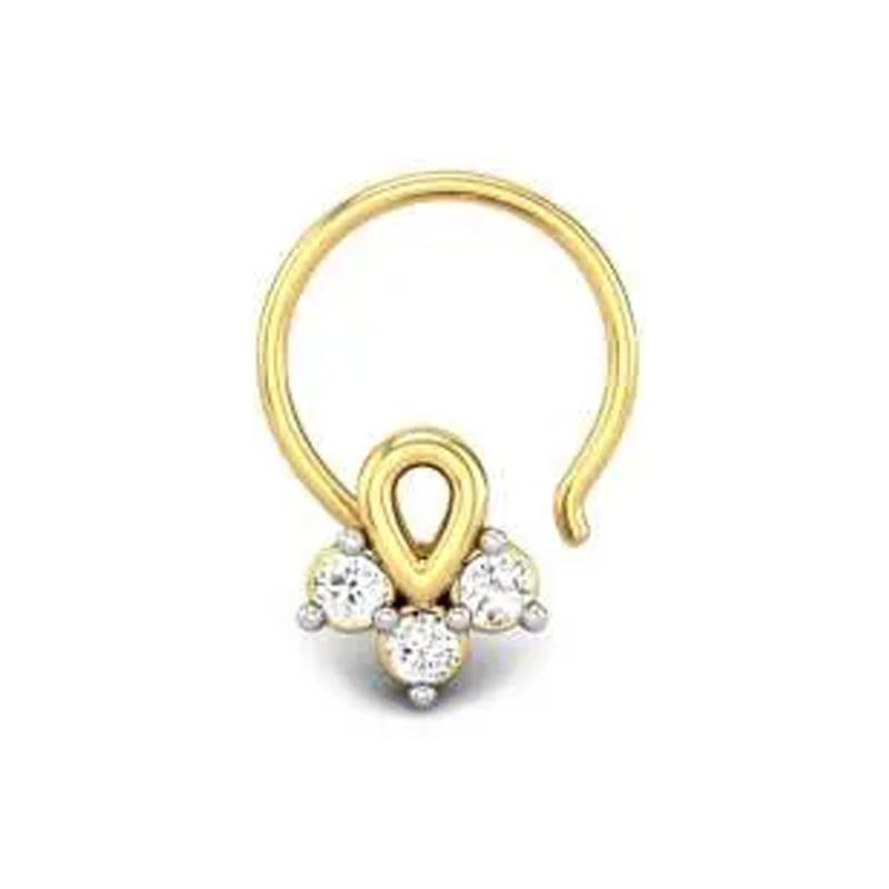 Buy Gold Nose Rings for Women & other Indian Gold Jewelry - Exotic India
