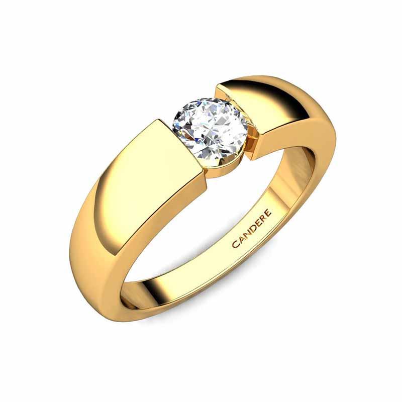 Siempre Koa Wood Yellow Gold Wedding Band | Naturaleza Organic Jewelry &  Wood Rings