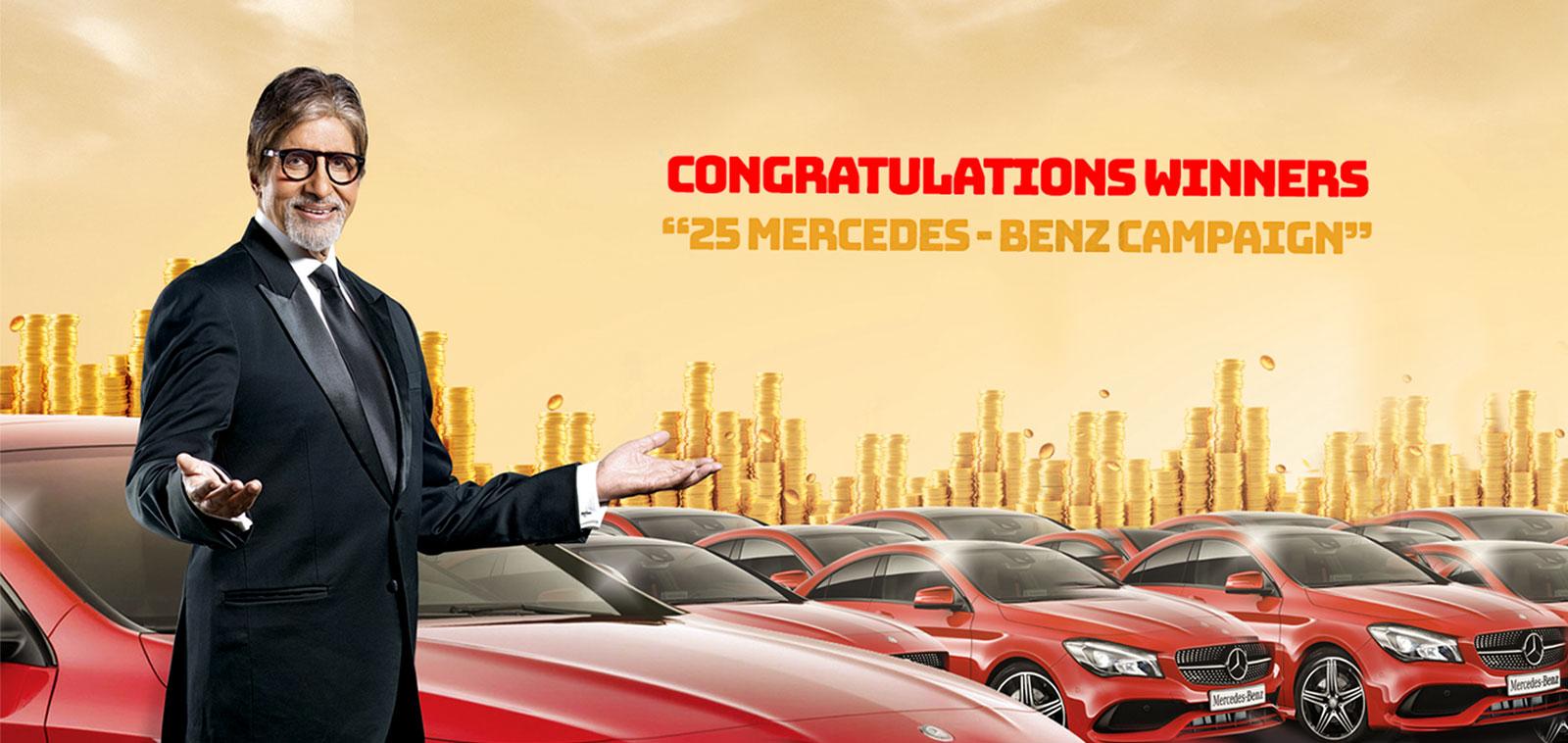 Kalyan Jewellers announces the winners of the global ‘Shop & Win 25 Mercedes Benz CLA’ Campaign